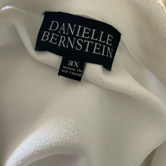 Danielle Bernstein White babydoll dress size 3X - Picture 8 of 13